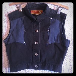 VTG Lawman Black Vest